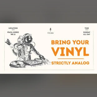 BRING YOUR VINYL | STRICTLY ANALOG @ YOLKA